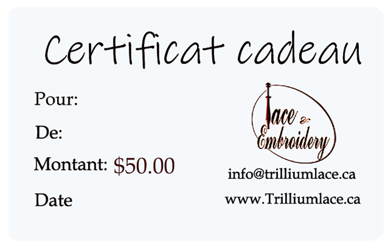 Gift Certificate 50$